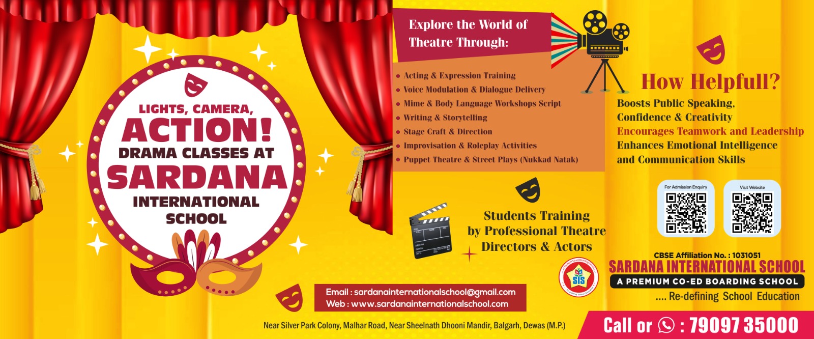 Sardana school banner 2